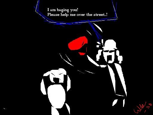 "i am baging you"