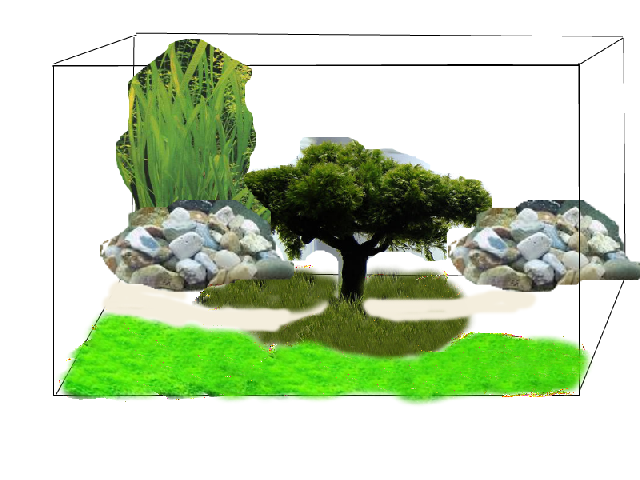 Akvarie photoshop