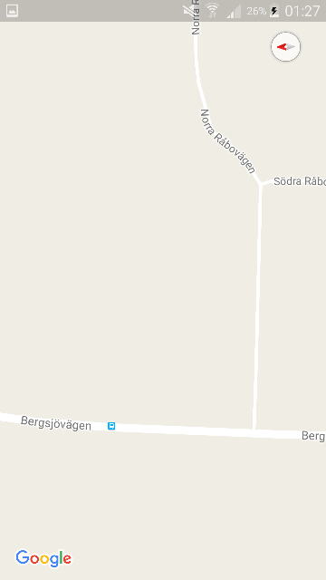 Busshållplatsen råbosjön
