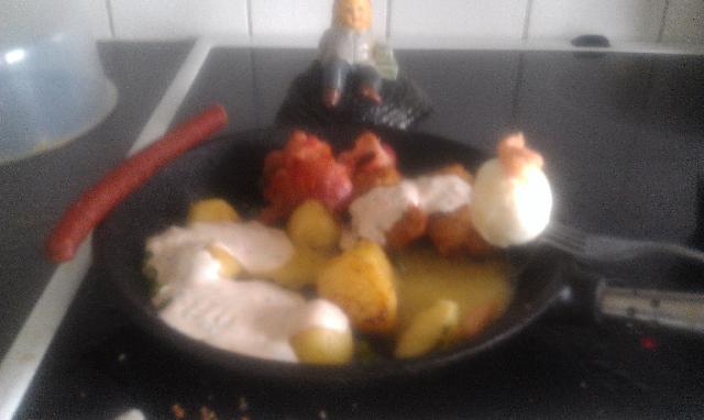 Fessk bacon ägg