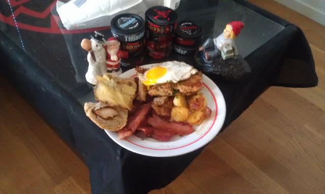 Fisk fläsk ägg