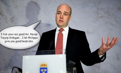 Fredrik reinfeldt suger turk-arsle