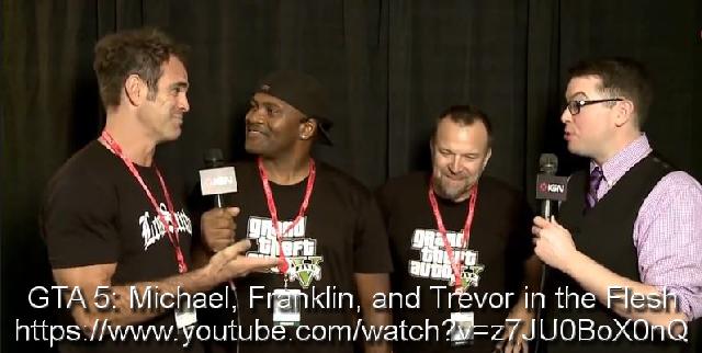 Gta 5: michael, franklin, and trevor in the flesh