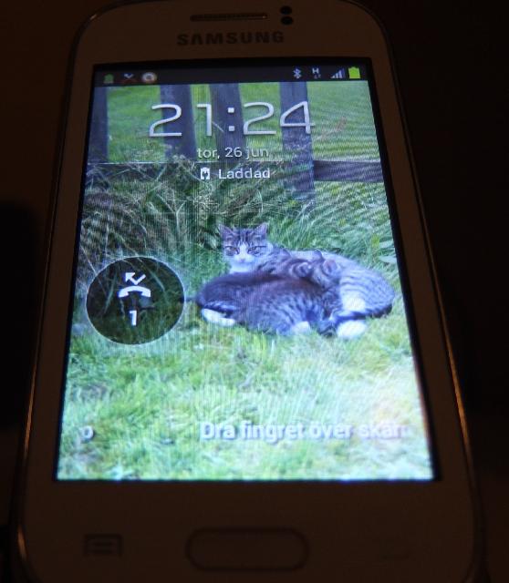 Låsskärm touchwiz samsung android young+