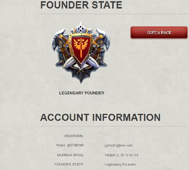 Legendary founder