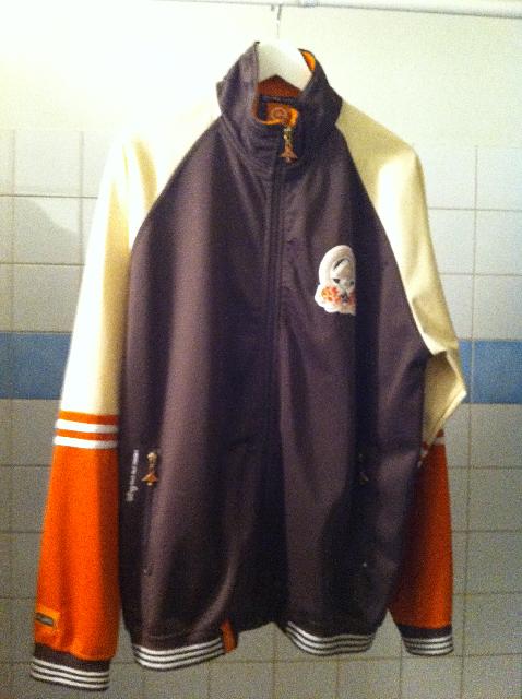 Lrg brun track jacket