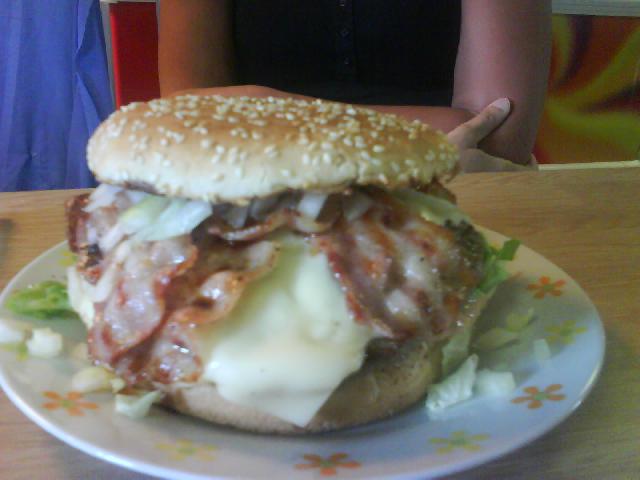 Mother of all baconburgare