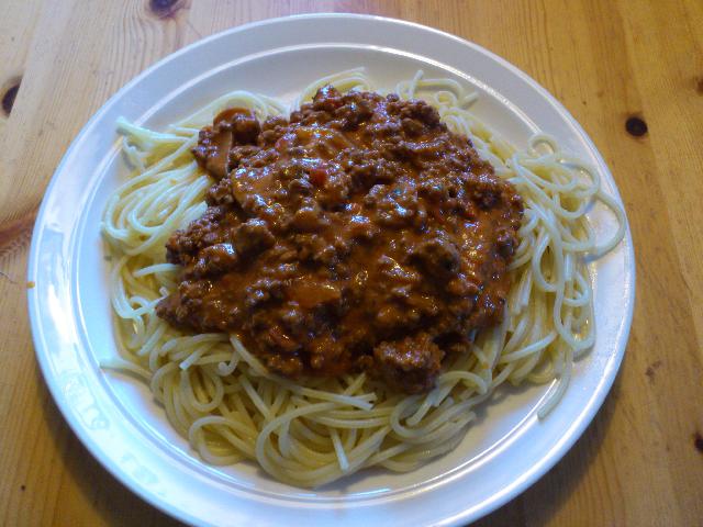 Mustig köttfärssås