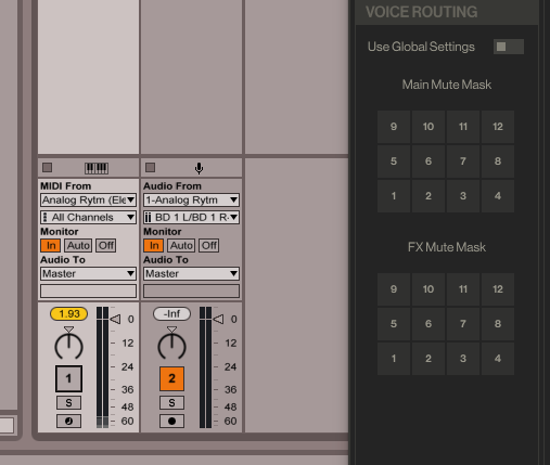 Overbridge rytm