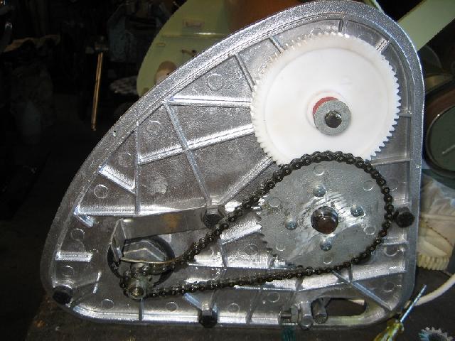Reparation av transmission till mangel	 (gammal atlas kr803 och motsvarande electrolux, electro helios etc)