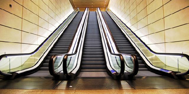 Rulltrappa stockphoto