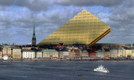 Stort rån i stockholm - unik bild!