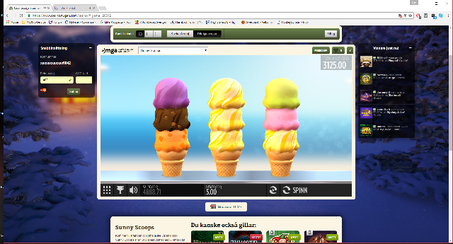Sunny scoop