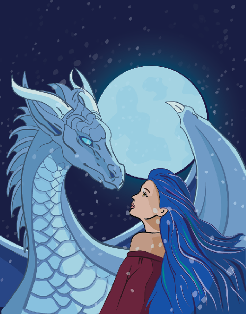The girl and the dragon
